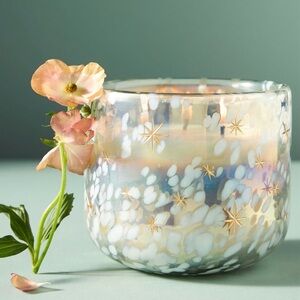 NEW IN BOX Anthropologie Festive Woody Winter Woods & Vanilla Candle